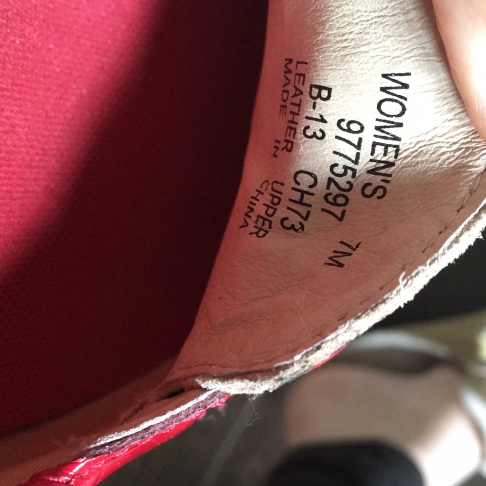 sperry patent leather loafers